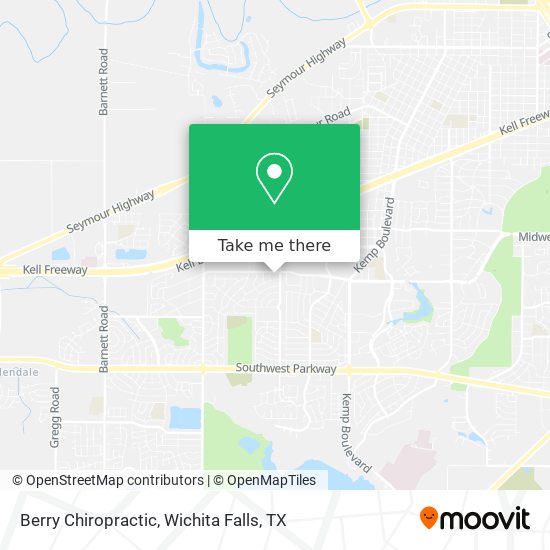 Berry Chiropractic map