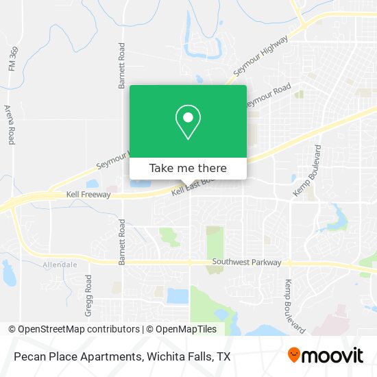 Pecan Place Apartments map