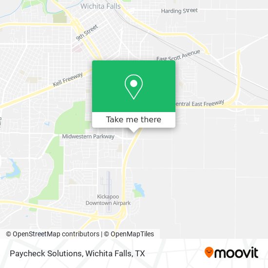 Paycheck Solutions map