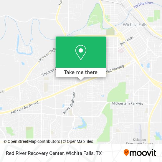 Mapa de Red River Recovery Center