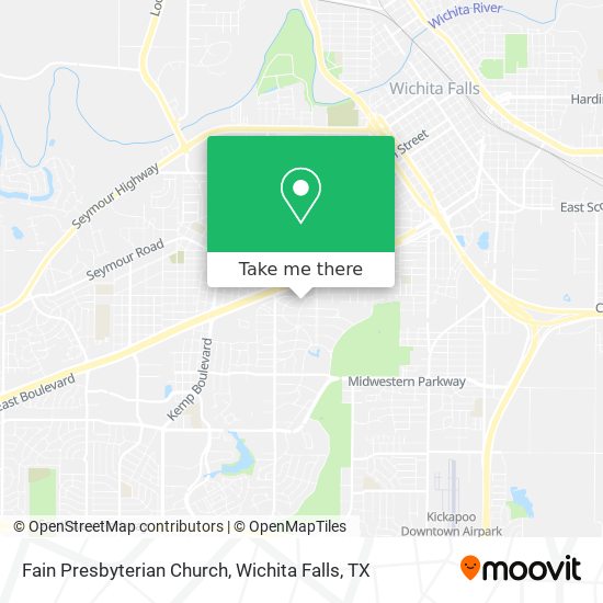Mapa de Fain Presbyterian Church