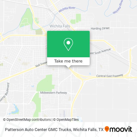 Mapa de Patterson Auto Center GMC Trucks