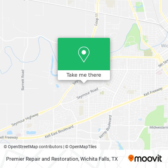 Premier Repair and Restoration map