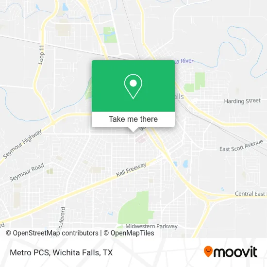 Metro PCS map