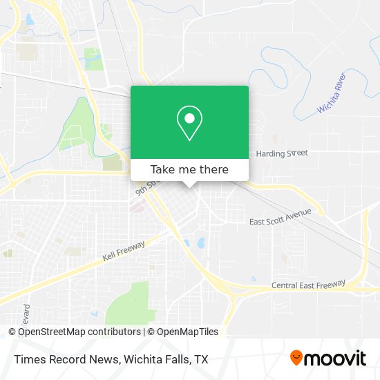 Times Record News map