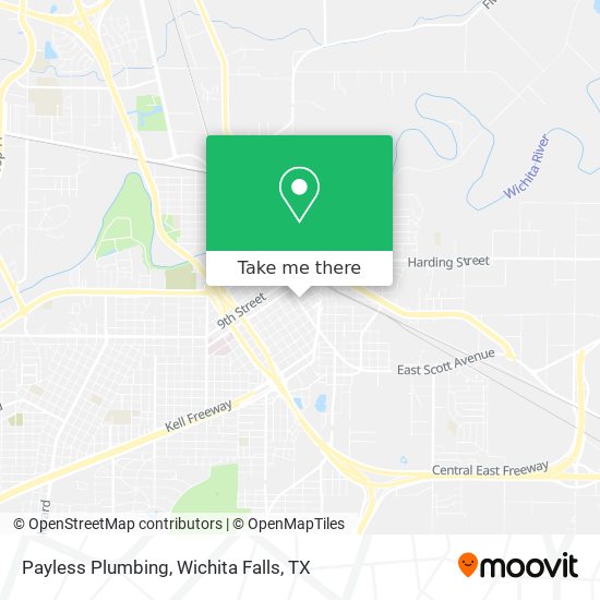 Payless Plumbing map