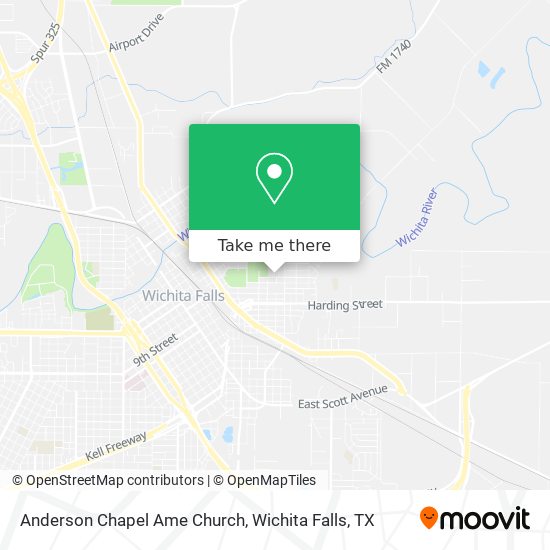 Anderson Chapel Ame Church map