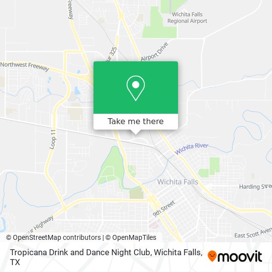 Mapa de Tropicana Drink and Dance Night Club