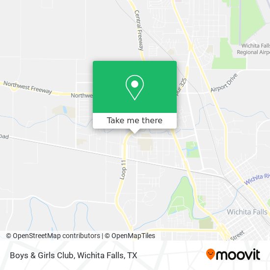 Boys & Girls Club map