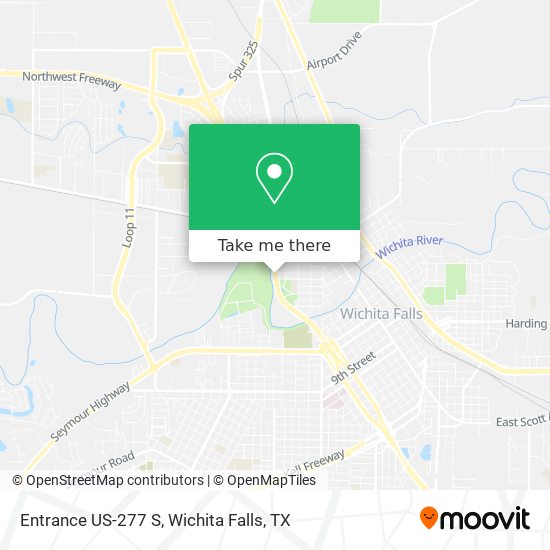 Mapa de Entrance US-277 S