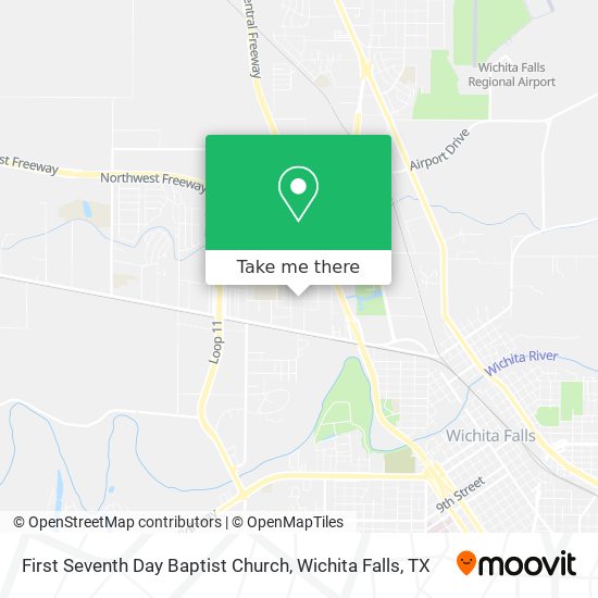 First Seventh Day Baptist Church map