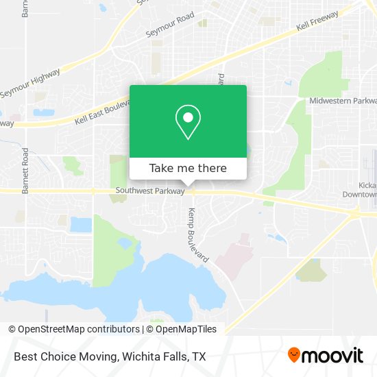 Best Choice Moving map