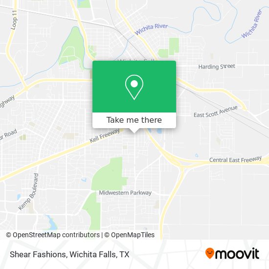 Shear Fashions map