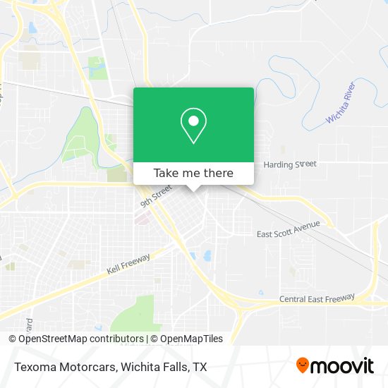 Texoma Motorcars map