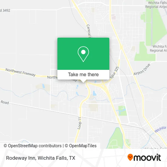 Rodeway Inn map