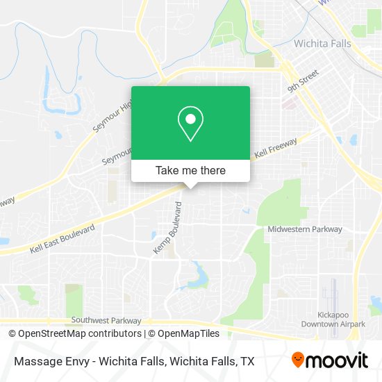 Mapa de Massage Envy - Wichita Falls