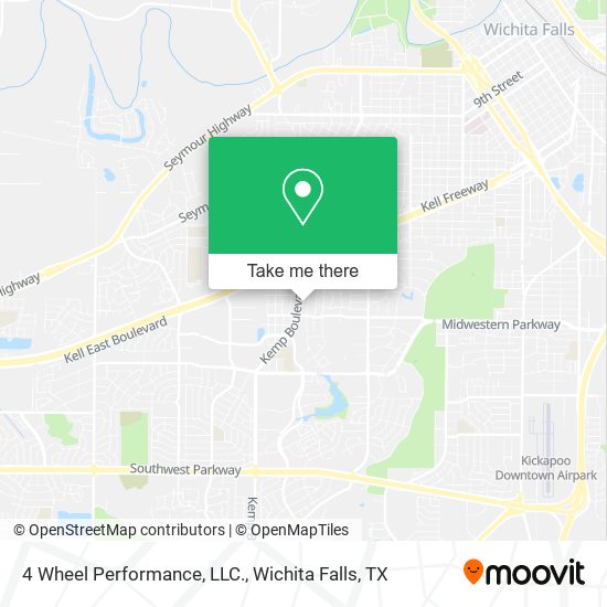 4 Wheel Performance, LLC. map