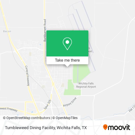 Tumbleweed Dining Facility map