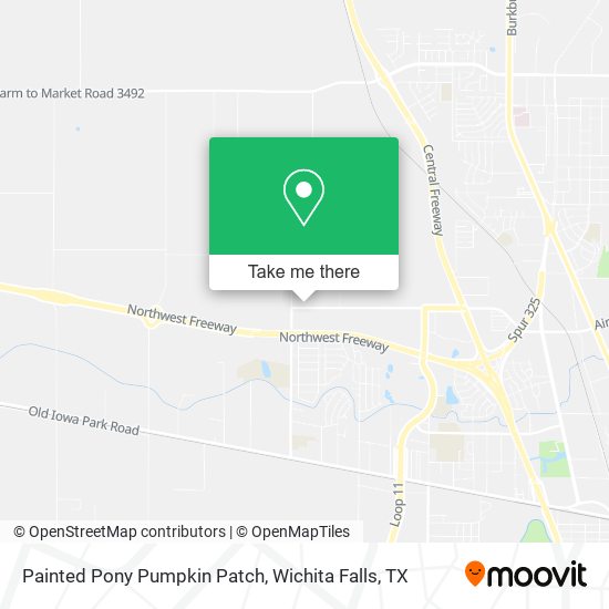Mapa de Painted Pony Pumpkin Patch
