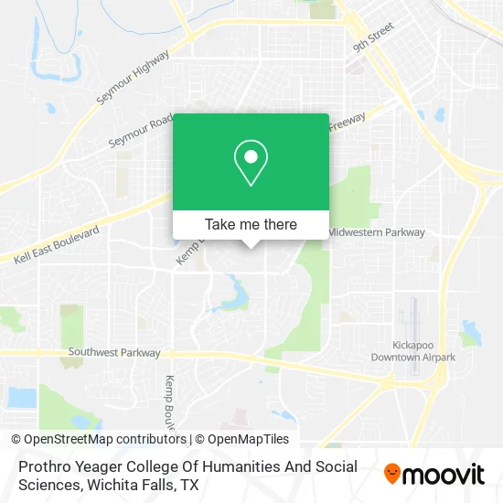 Prothro Yeager College Of Humanities And Social Sciences map