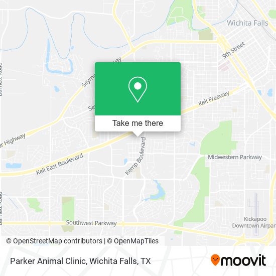 Parker Animal Clinic map