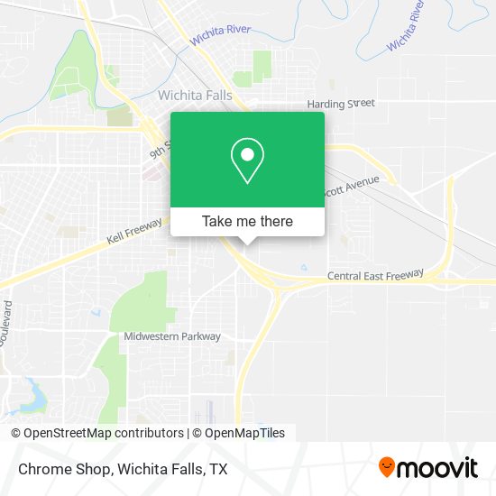 Mapa de Chrome Shop