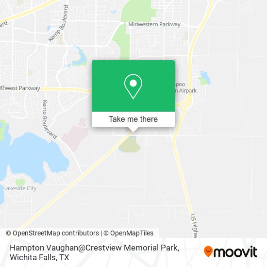 Hampton Vaughan@Crestview Memorial Park map