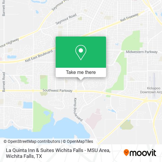 Mapa de La Quinta Inn & Suites Wichita Falls - MSU Area