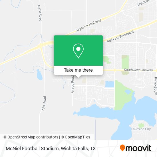 McNiel Football Stadium map