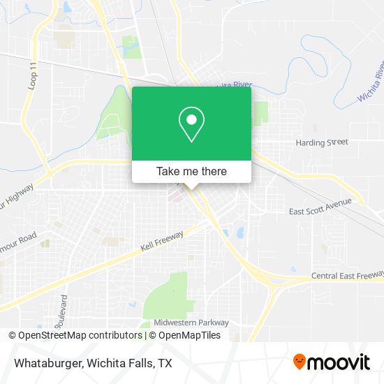 Whataburger map