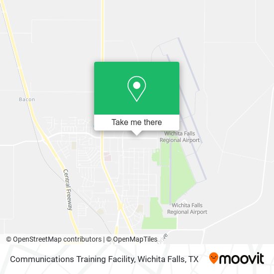 Communications  Training Facility map