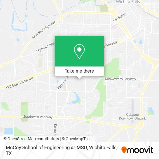 Mapa de McCoy School of Engineering @ MSU