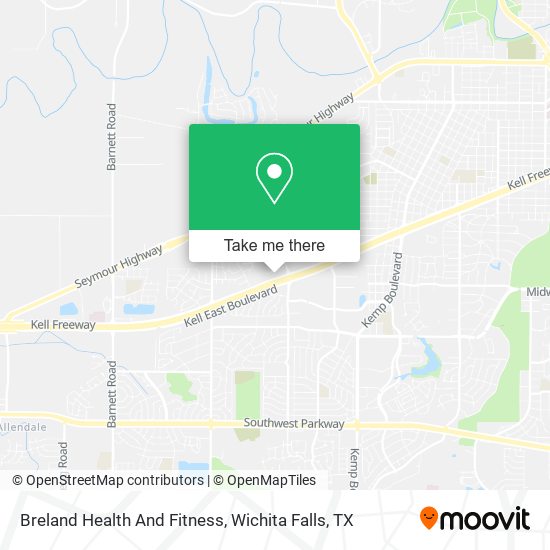 Mapa de Breland Health And Fitness