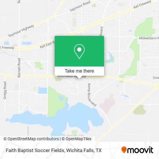 Mapa de Faith Baptist Soccer Fields