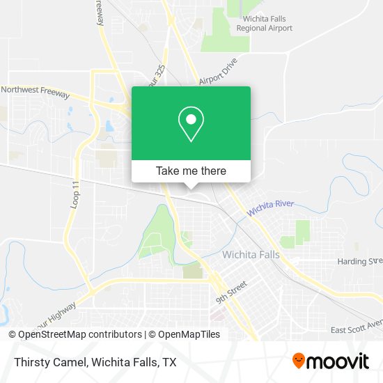 Mapa de Thirsty Camel