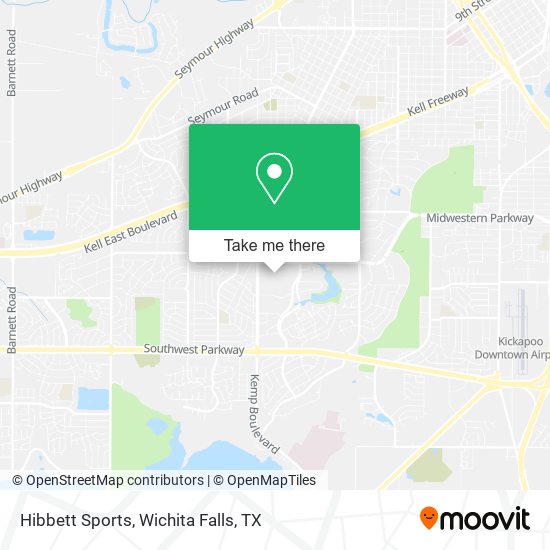 Hibbett Sports map