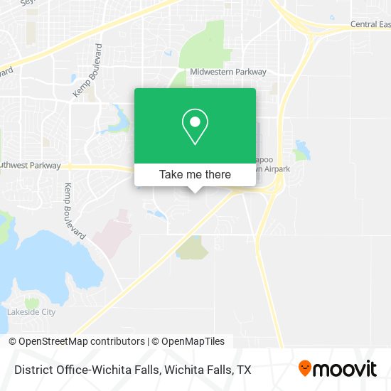 Mapa de District Office-Wichita Falls