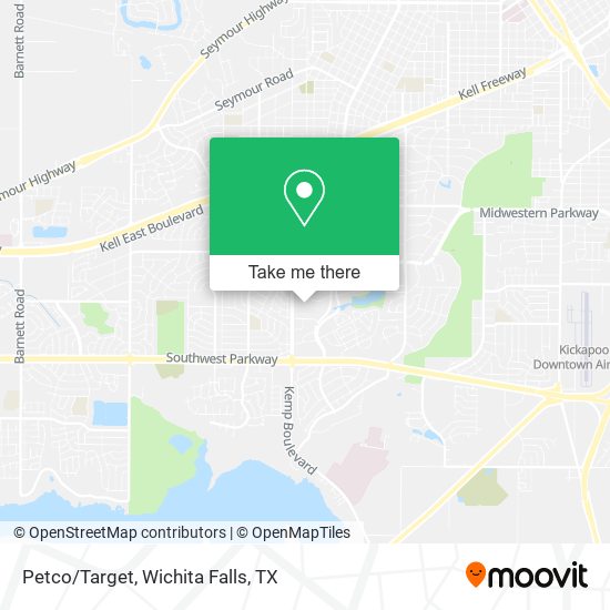 Petco/Target map