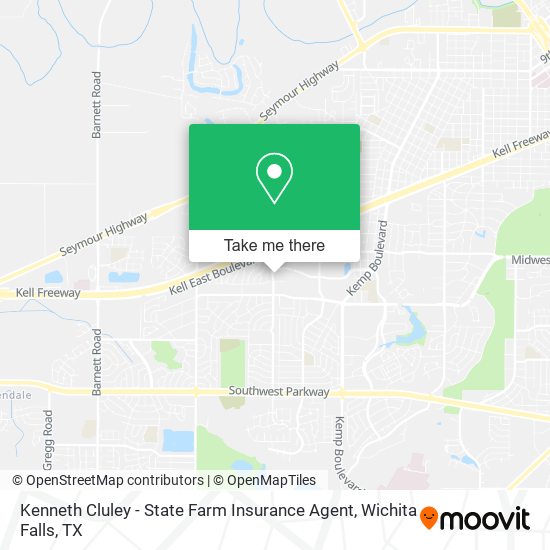 Kenneth Cluley - State Farm Insurance Agent map