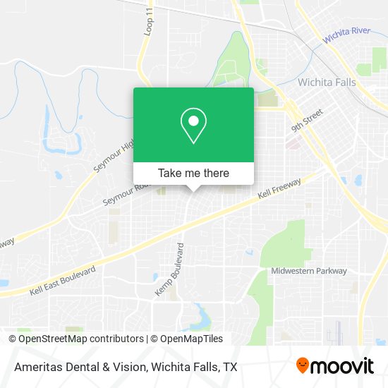 Ameritas Dental & Vision map