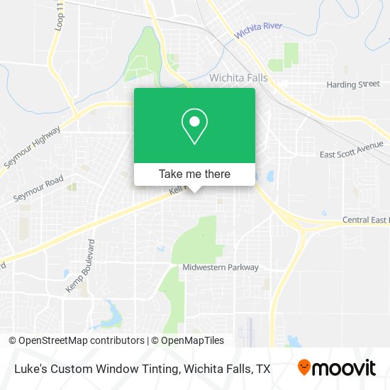 Luke's Custom Window Tinting map