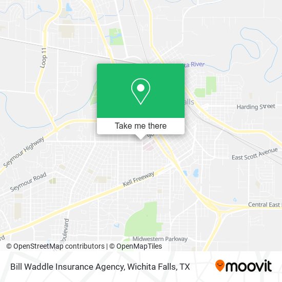 Bill Waddle Insurance Agency map