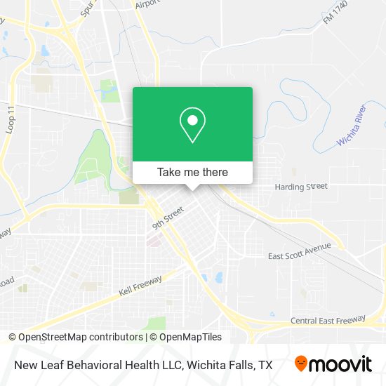 New Leaf Behavioral Health LLC map