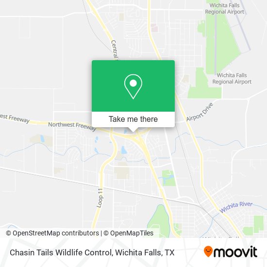 Chasin Tails Wildlife Control map