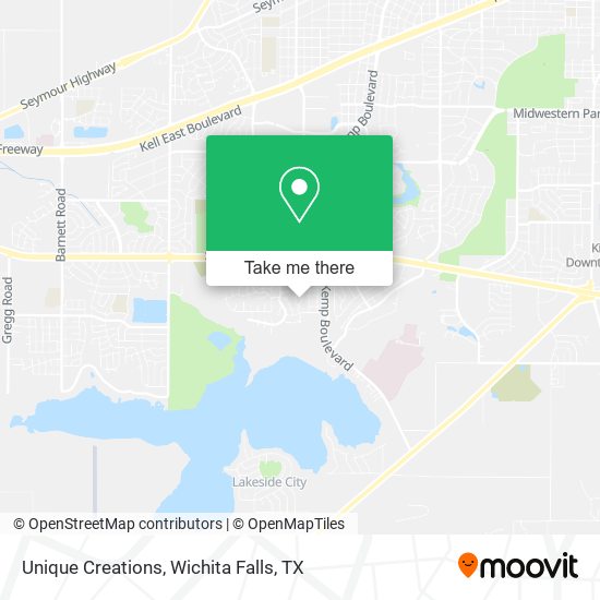 Unique Creations map