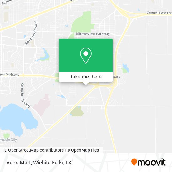 Vape Mart map