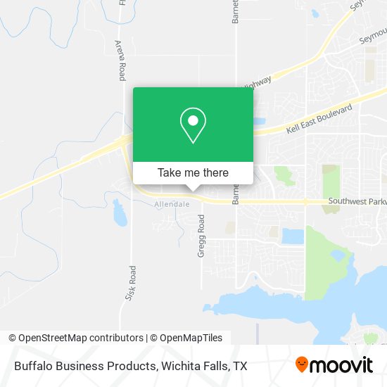 Buffalo Business Products map