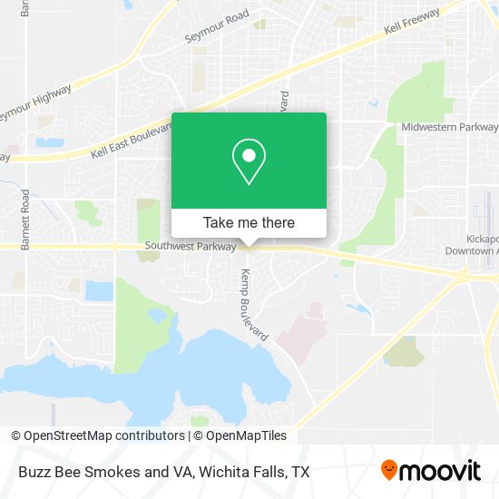 Buzz Bee Smokes and VA map