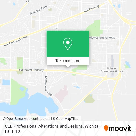 CLD Professional Alterations and Designs map