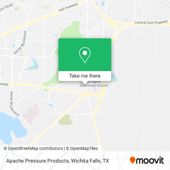 Apache Pressure Products map